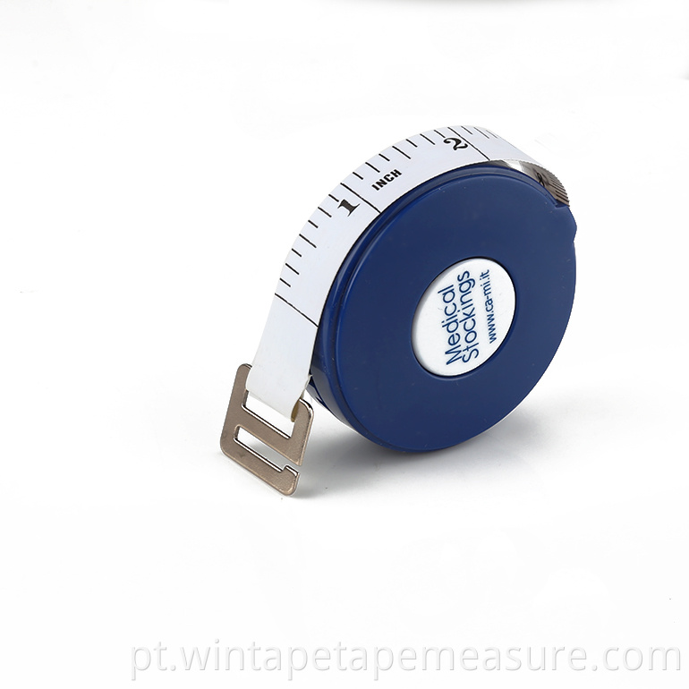 Mini fita métrica retrátil para costureira de medição corporal usada para o corpo
